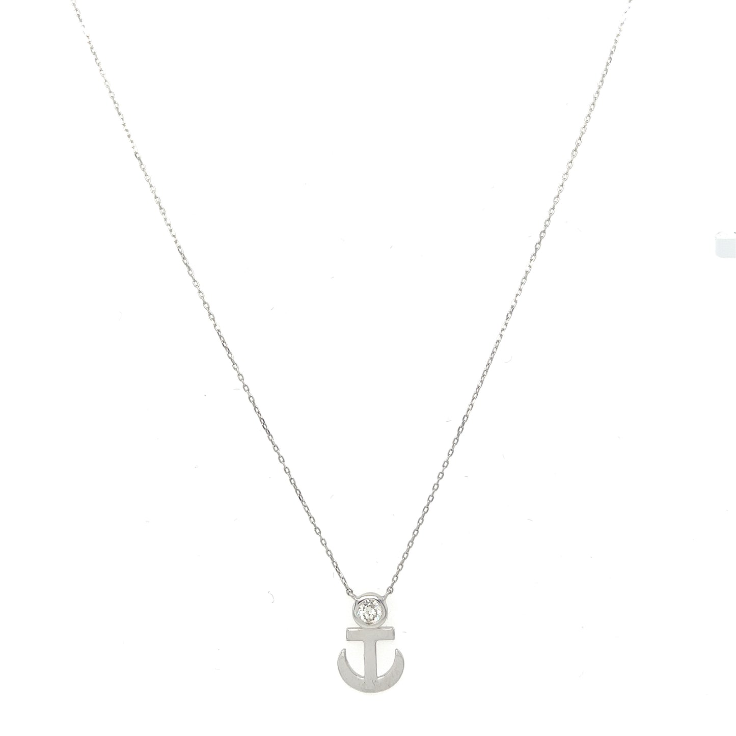 Anchor Pendant Necklace