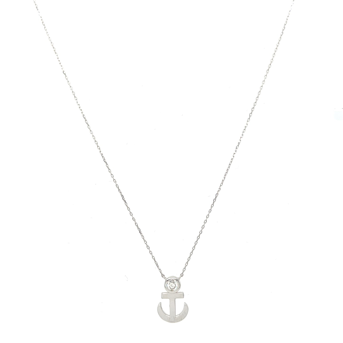 Anchor Pendant Necklace