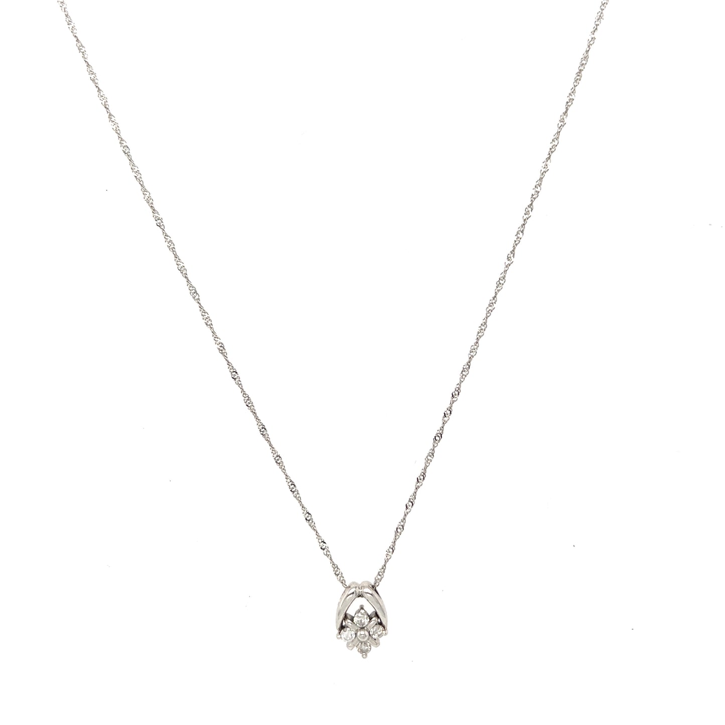 Flower Charm Necklace