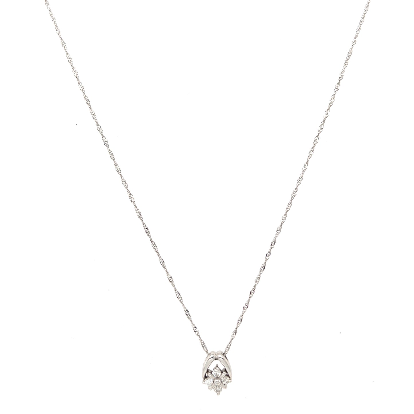 Flower Charm Necklace