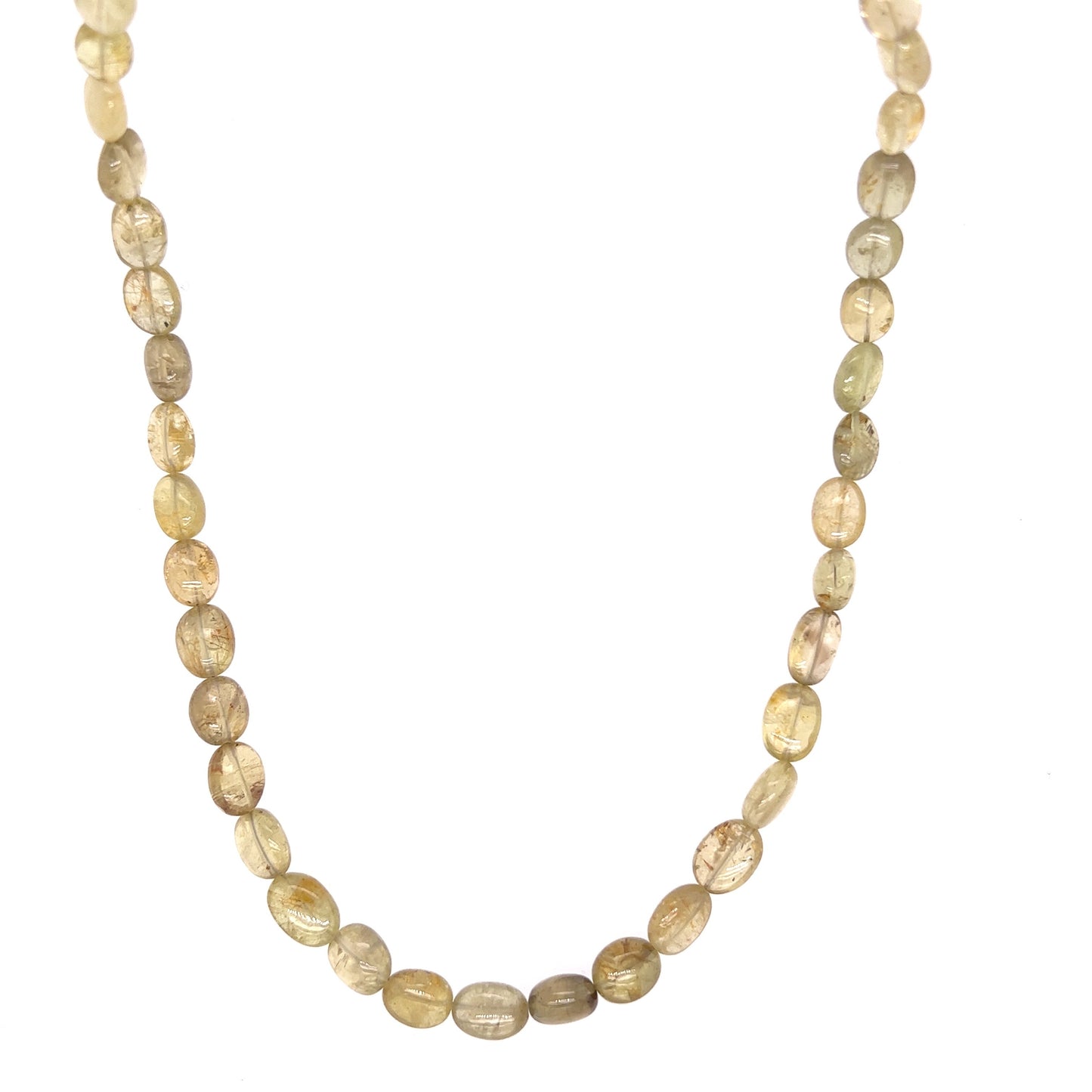 Cry soberyl beaded necklace