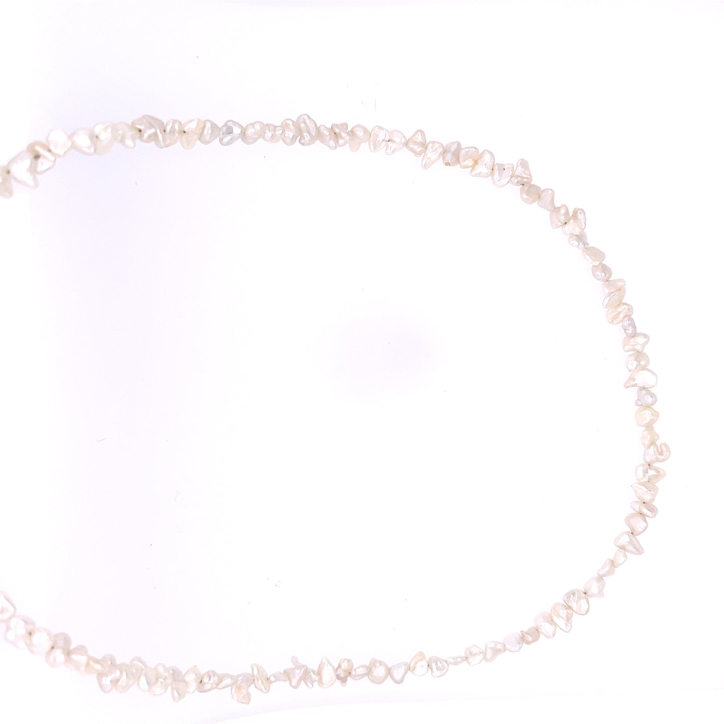 Rose Gold Pearl Necklace