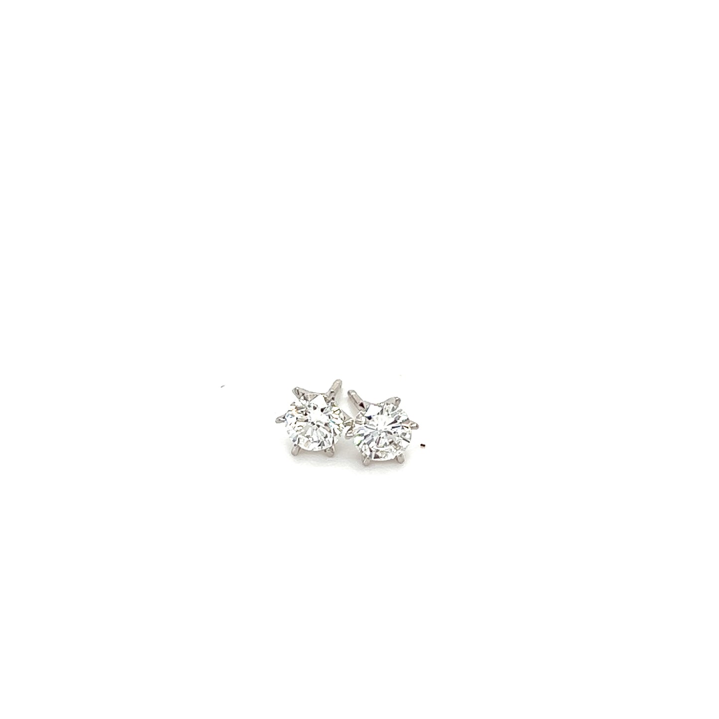 Diamond Studs(0.372 ct) Platinum Stud for women