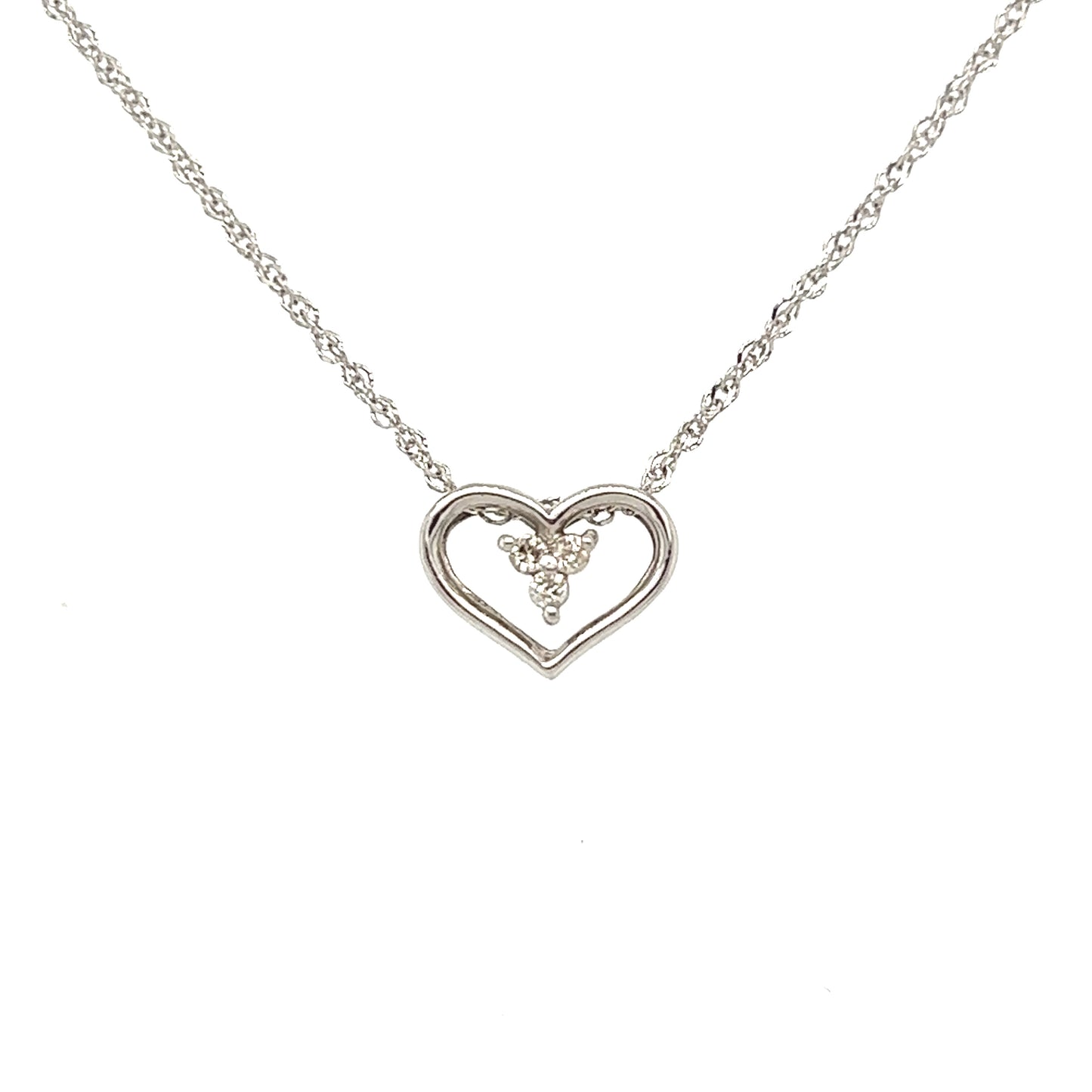 K18 Favourite Heart Necklace