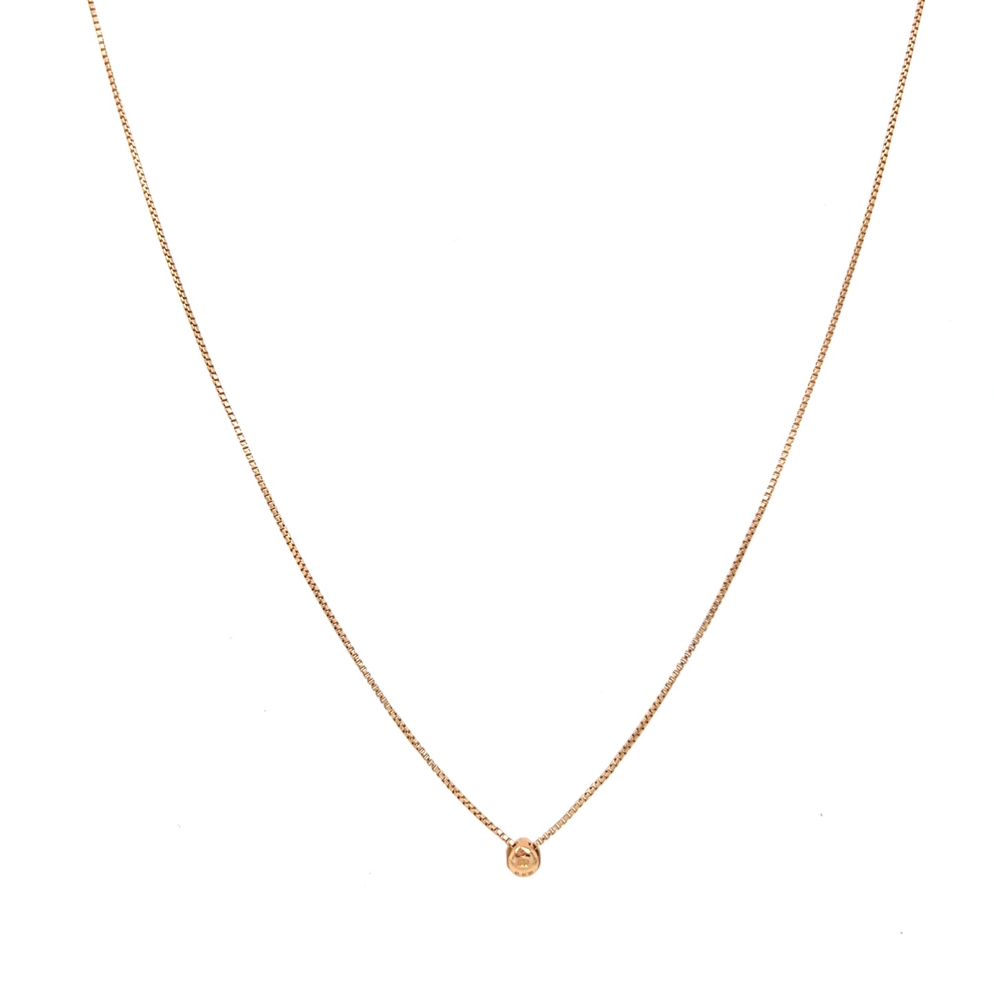 Diamond bezel Necklace