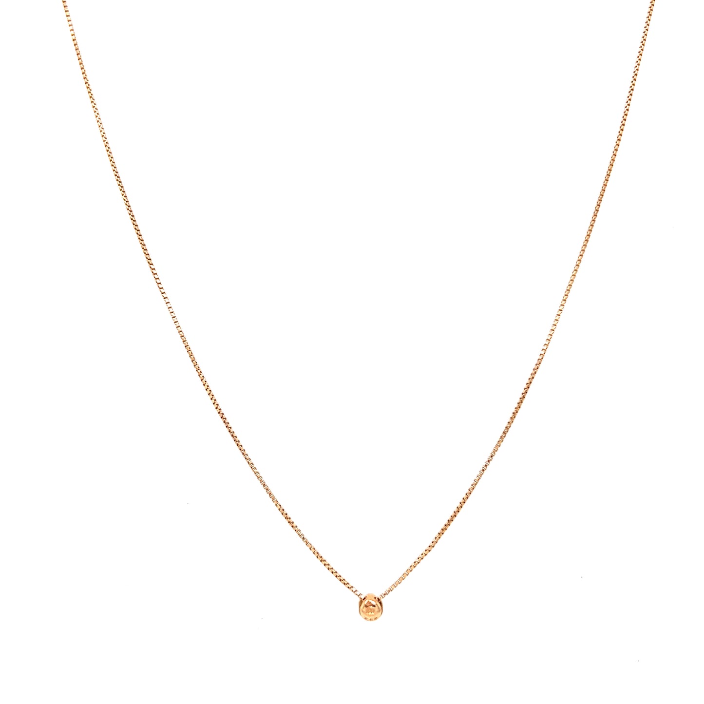 Diamond bezel Necklace