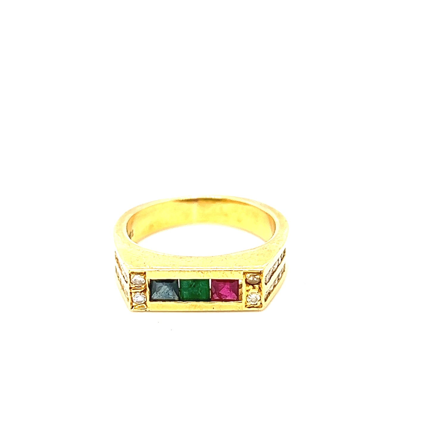 18K Adore Three stone Rings