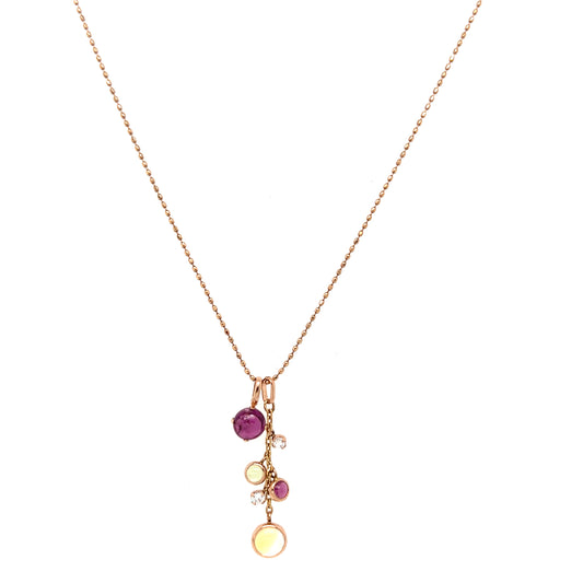 Pink Tourmaile Necklace