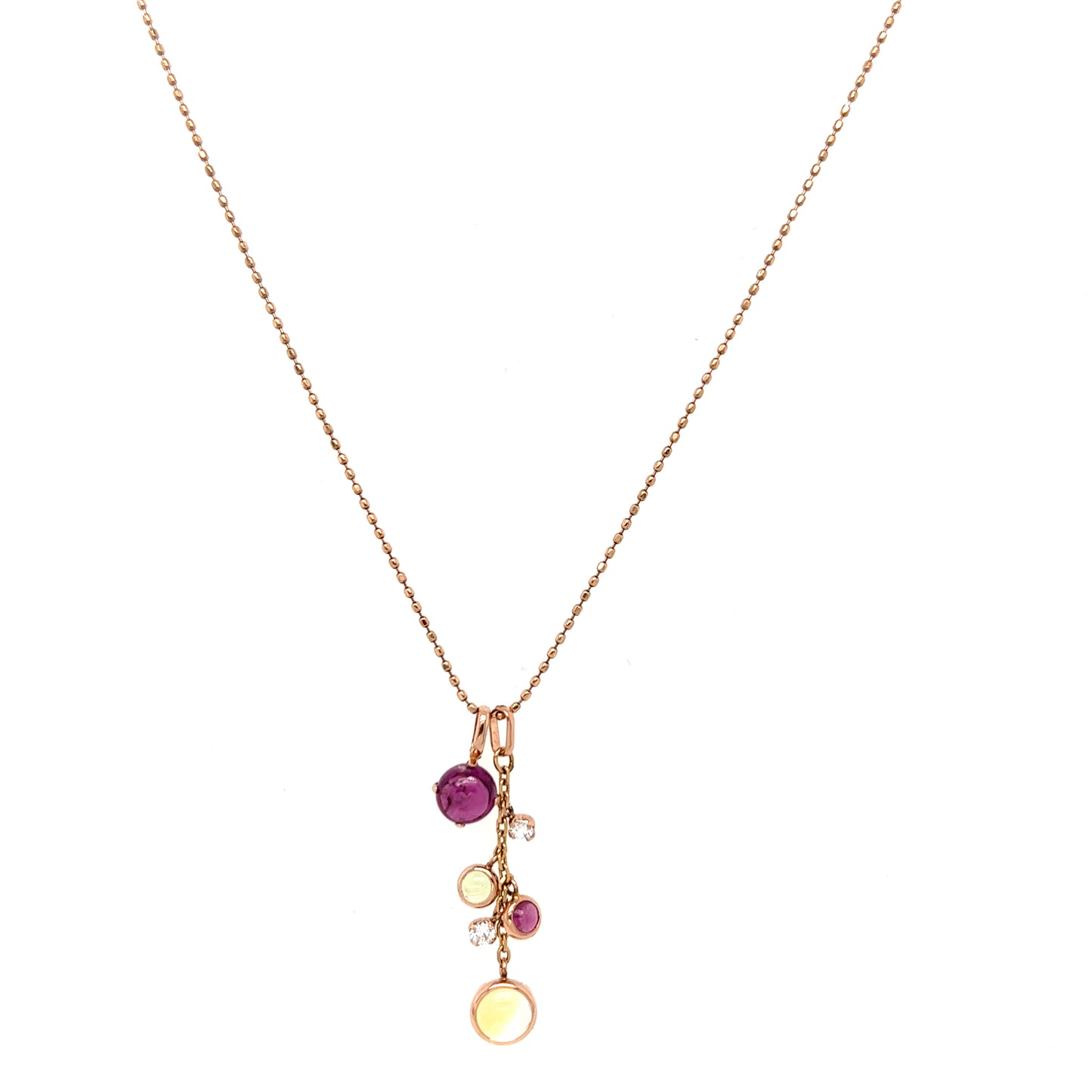 Pink Tourmaile Necklace