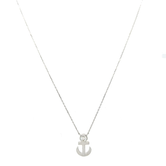 Anchor Pendant Necklace