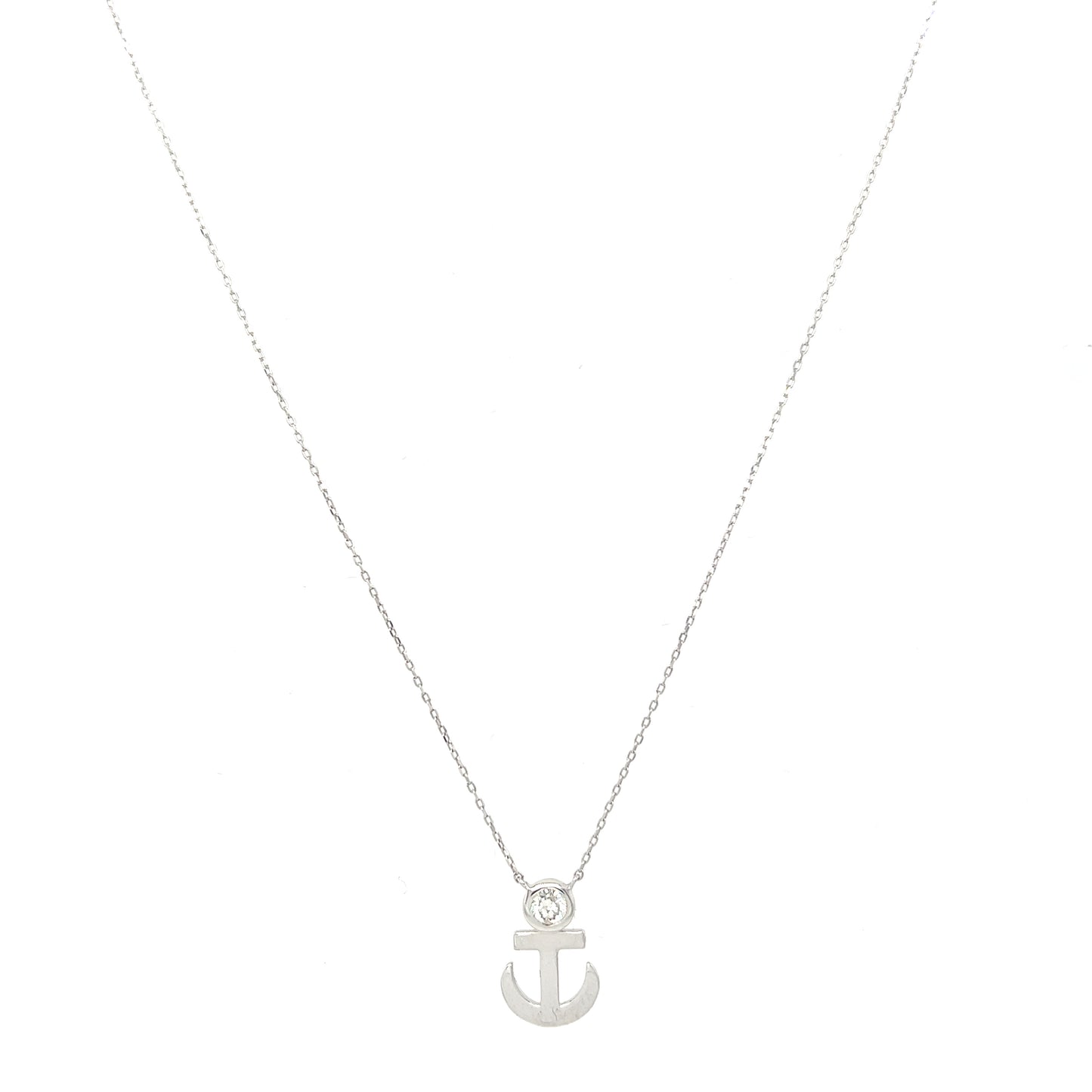 Anchor Pendant Necklace