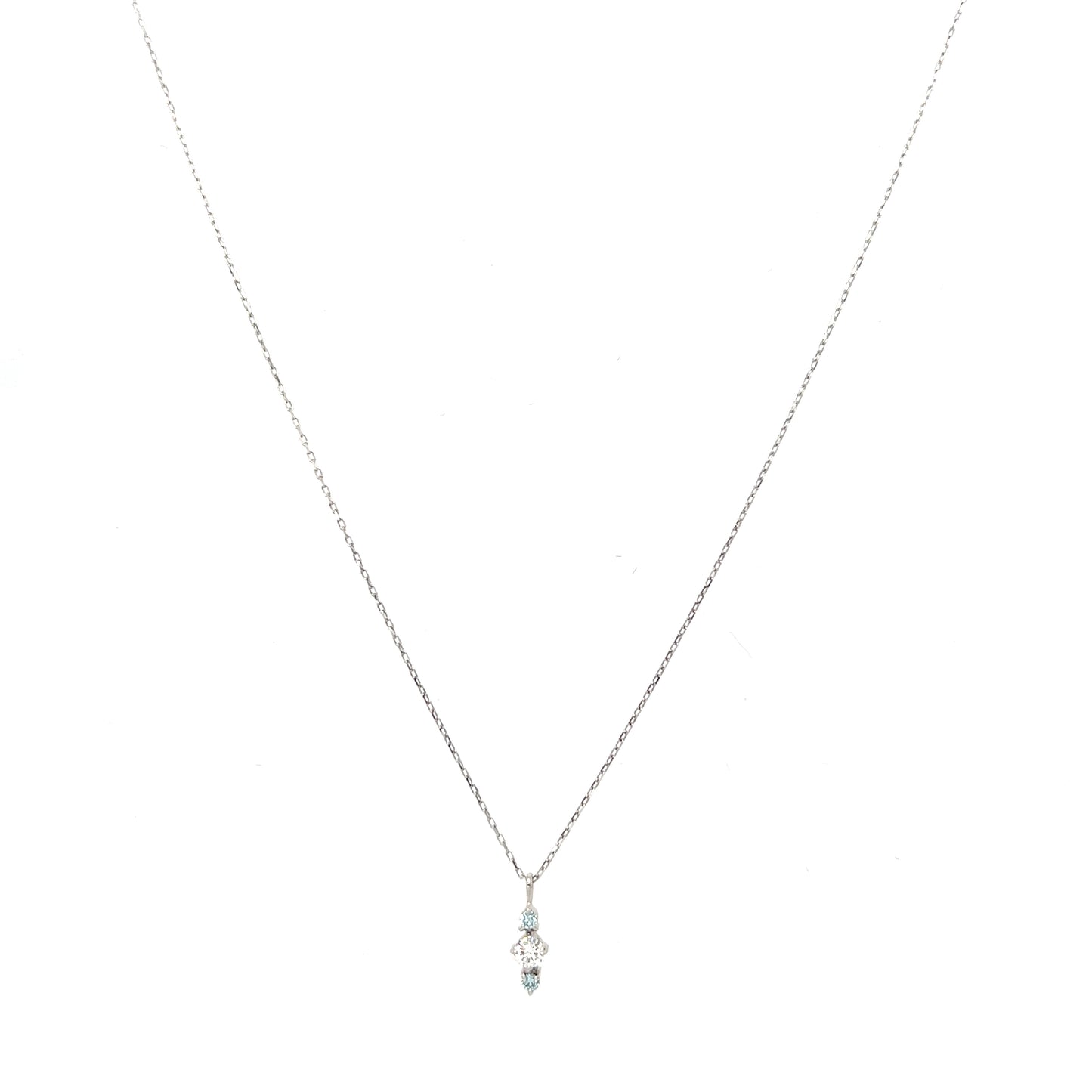 Wrapping Diamond necklace