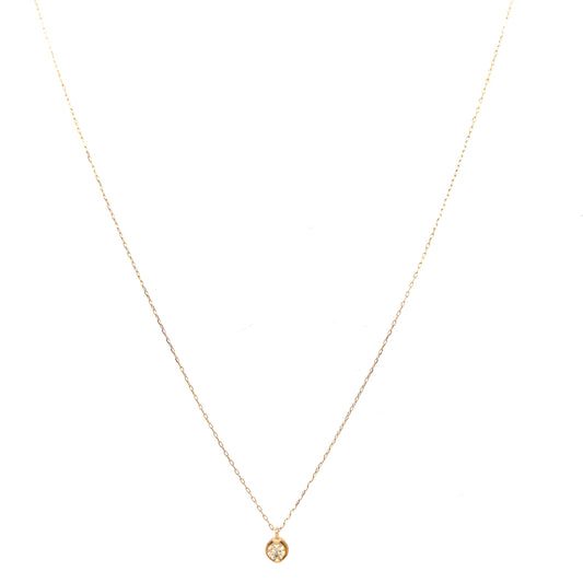 Petite diamond pendant