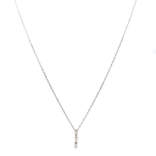 Round Brilliant Diamond Necklace