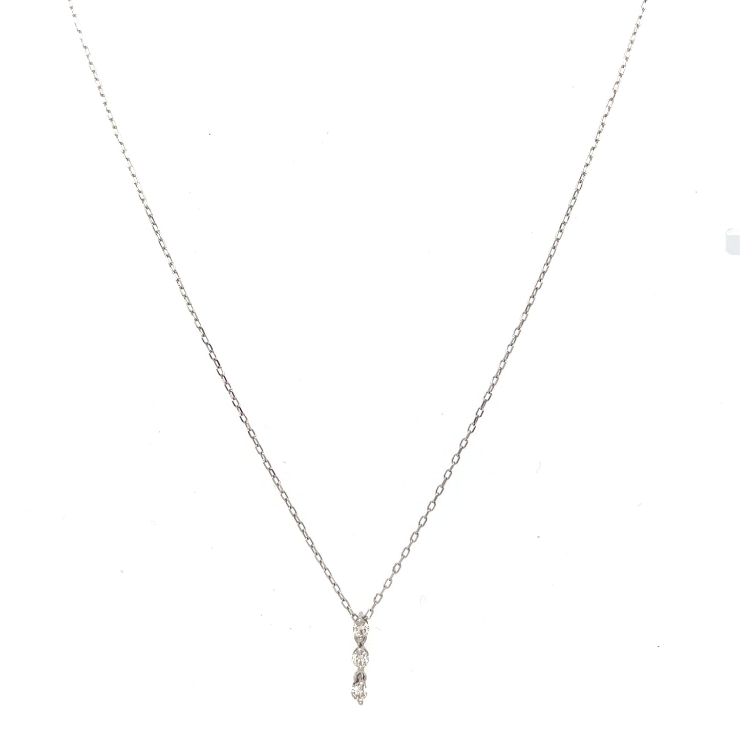 Round Brilliant Diamond Necklace