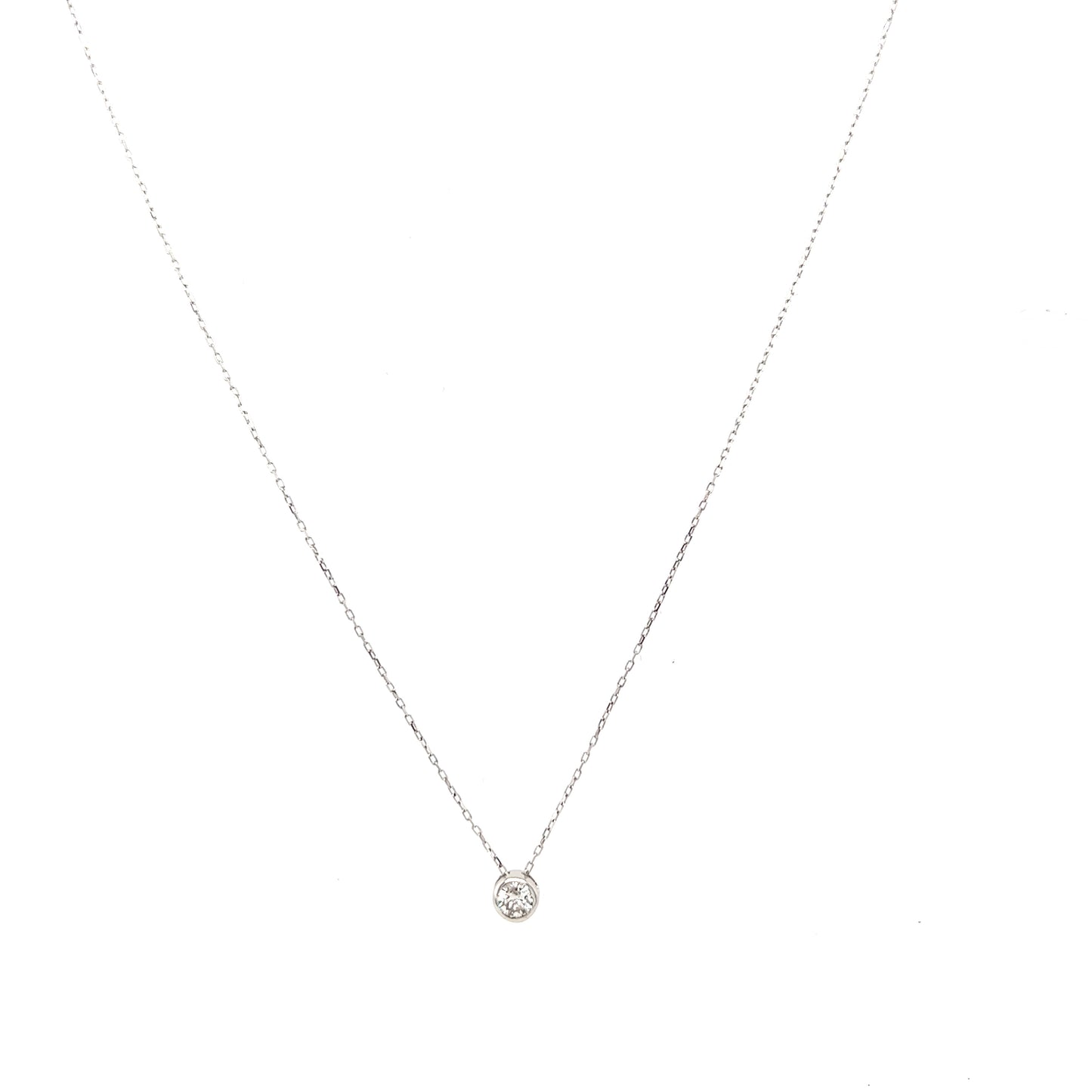 The mini diamond necklace