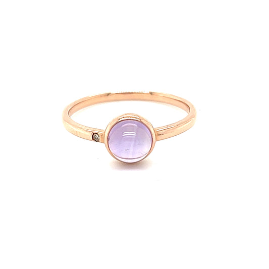 10K AMETHYST CELEBRATION RING