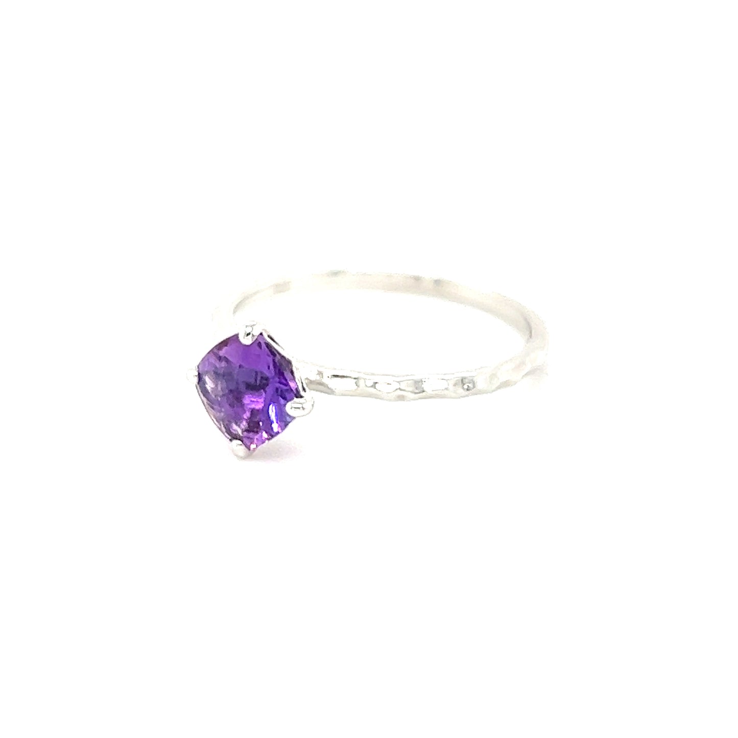 10K AMETHYST Purple Ring