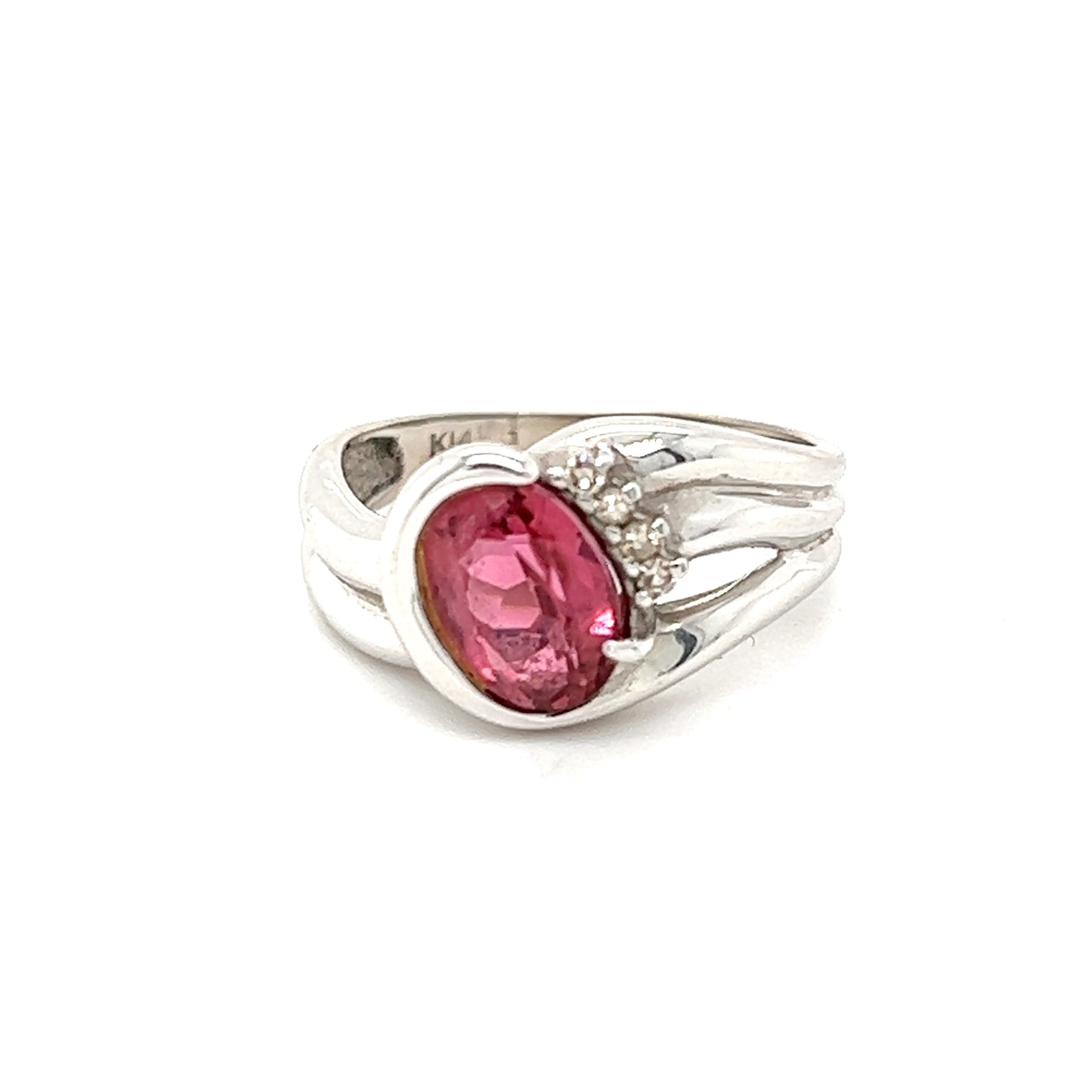 14K Pink Tourmaline Ring