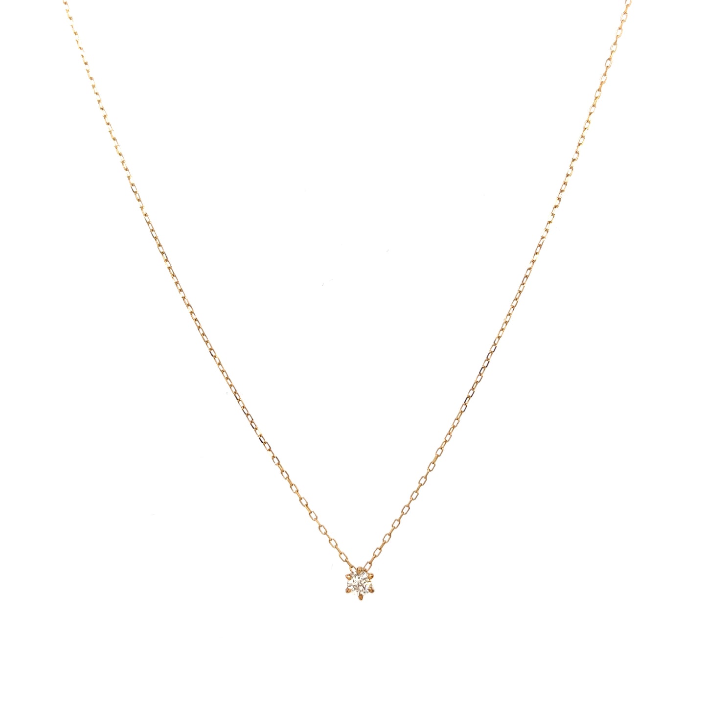 Sweet Droplet Diamond Necklace