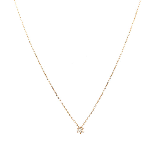 Sweet Droplet Diamond Necklace