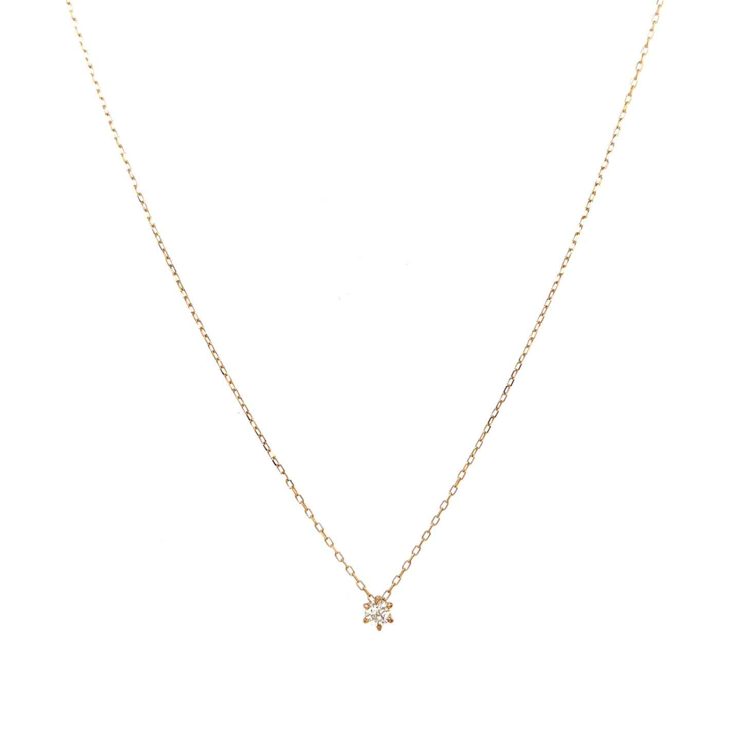 Sweet Droplet Diamond Necklace
