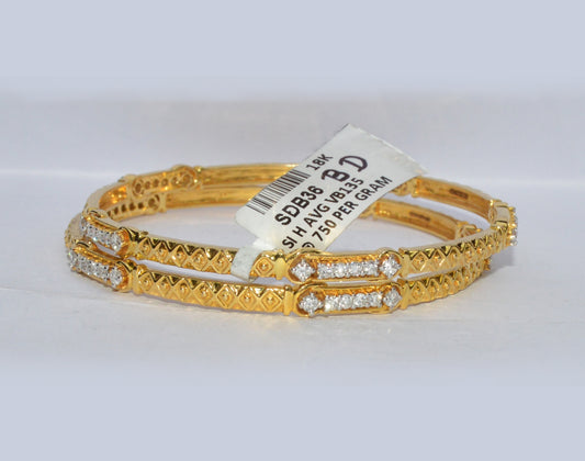 Timeless 18k Yellow Gold Bangles