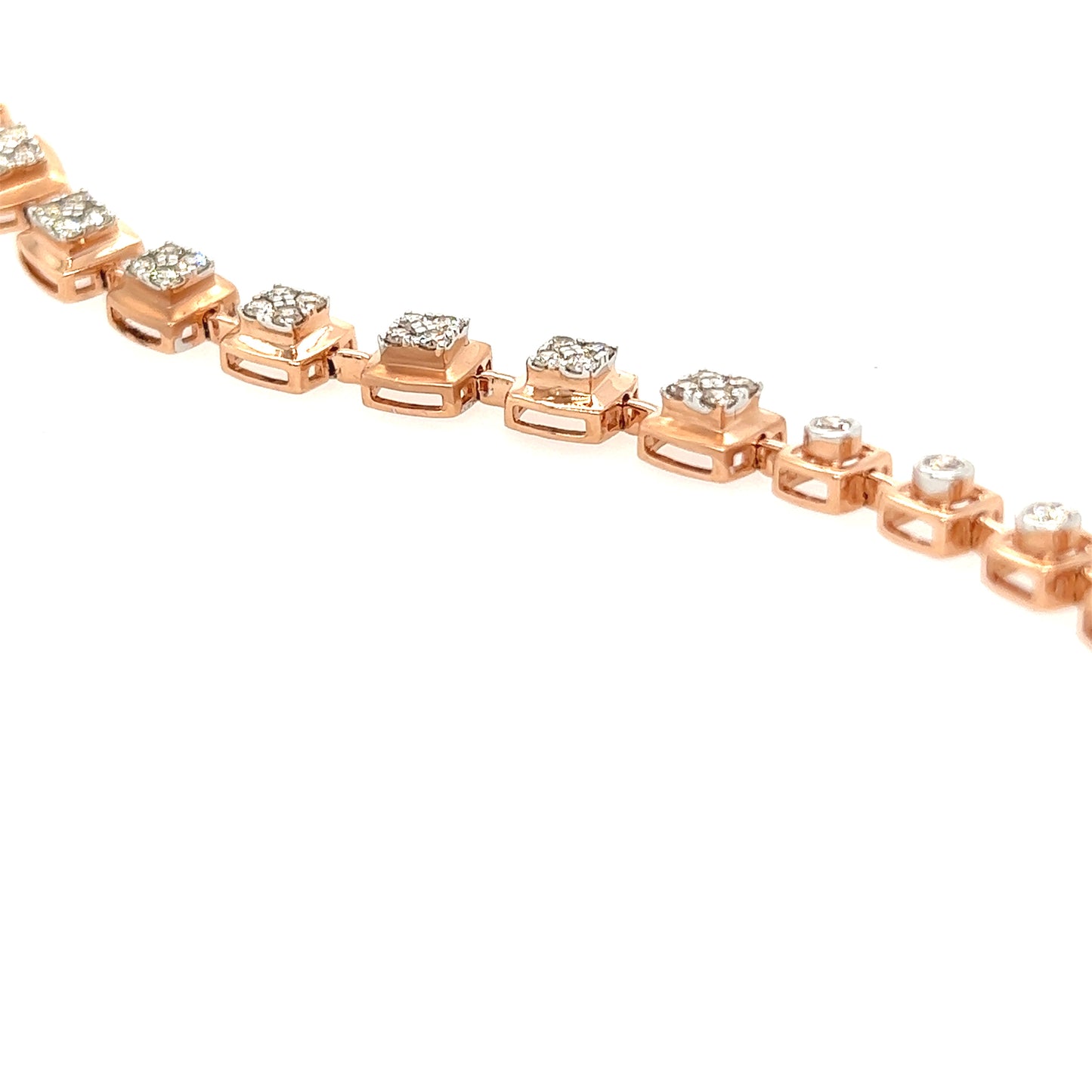 Diamond Rose Bracelet
