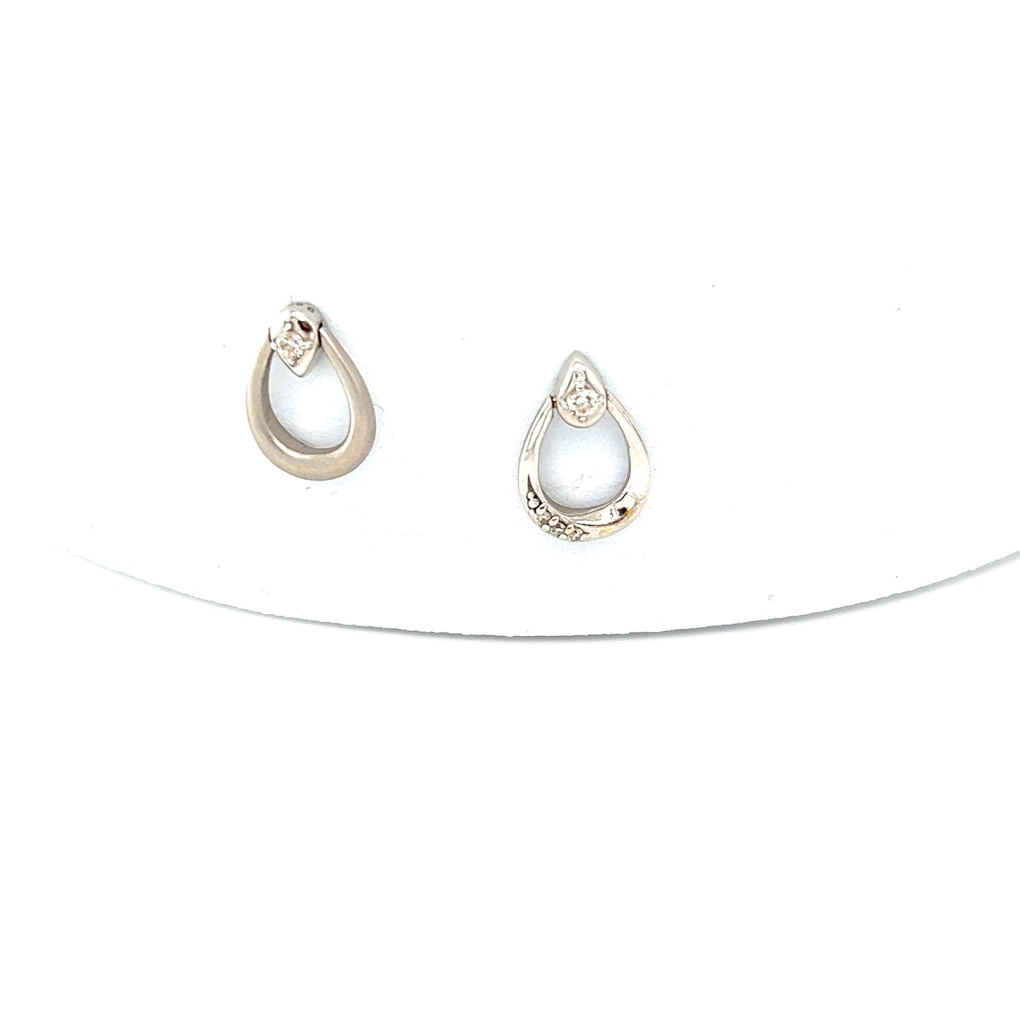 Enchanting Platinum Bali Drop Earrings