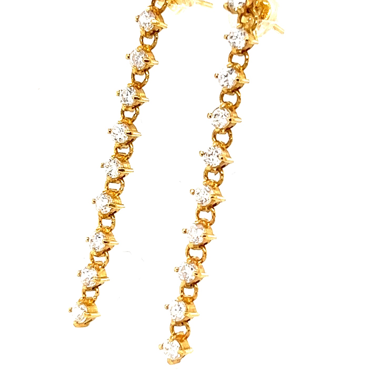 Marquise Journey Diamond Drop Earrings for Women
