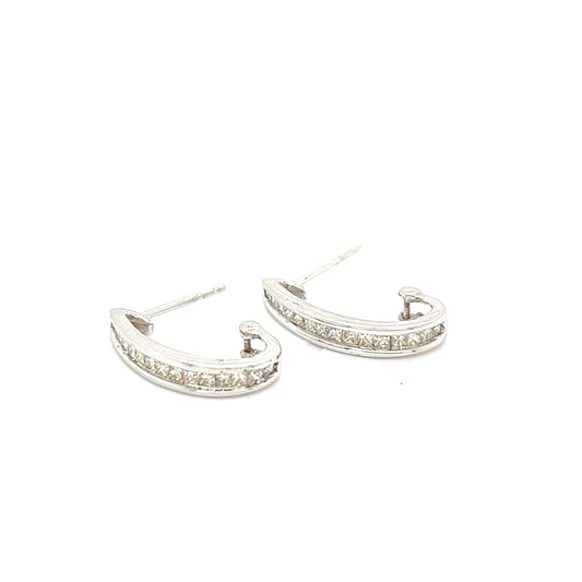 Diamond Drop Earrings