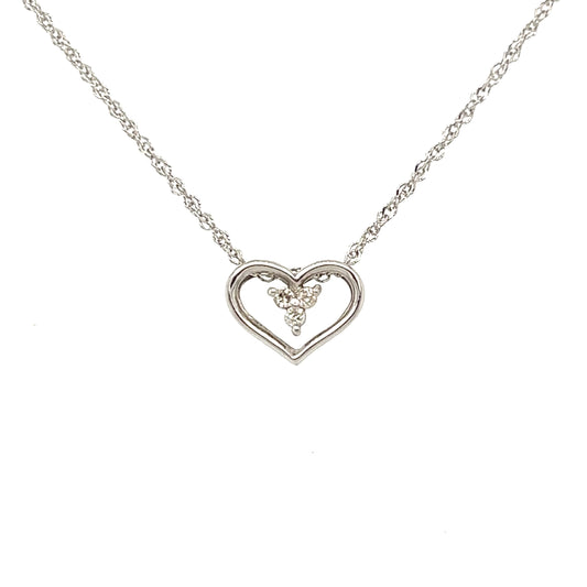 K18 Favourite Heart Necklace