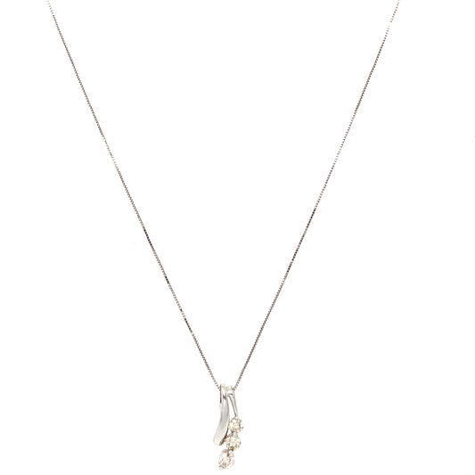 Twist Diamond Necklace