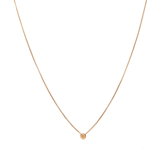 Diamond bezel Necklace