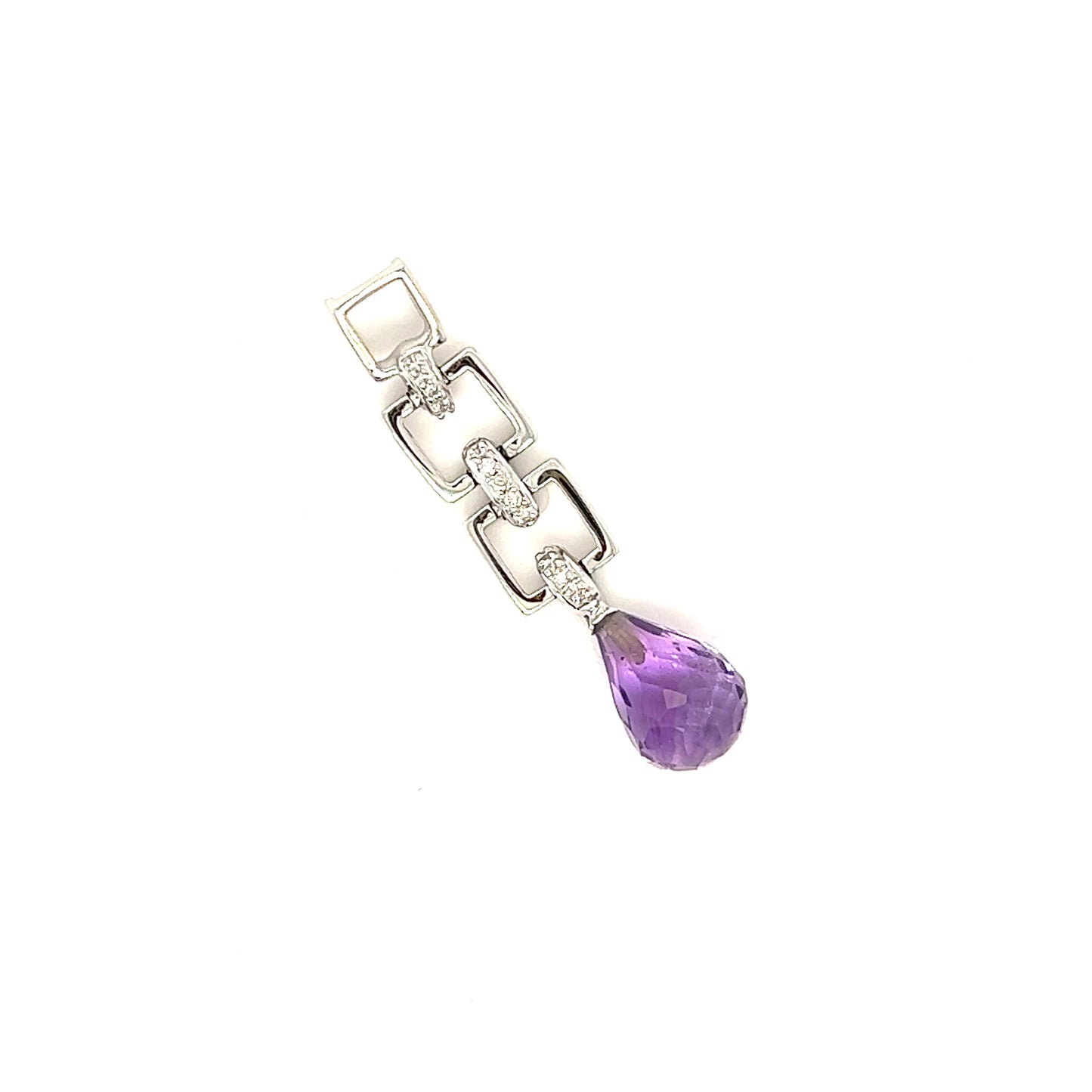 Lavendar Amethyst Stone pendant