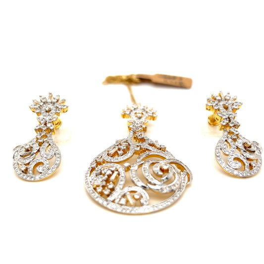 Diamond Channelle Pendant
