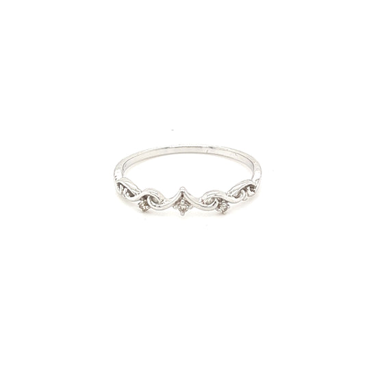 10K Twisted Ring